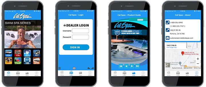 Hot Tubs, Spas, Portable Spas, Swim Spas for Sale Download Cal Spas  App Collection