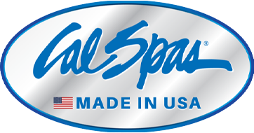 Cal Spas logo with made the in usa